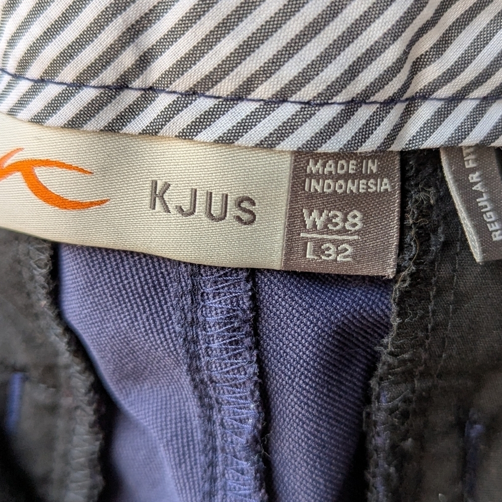 KJUS Ike Pants Dark Blue Minimalist Outdoors Performance Utility Golf W38 L32 - Picture 6 of 10